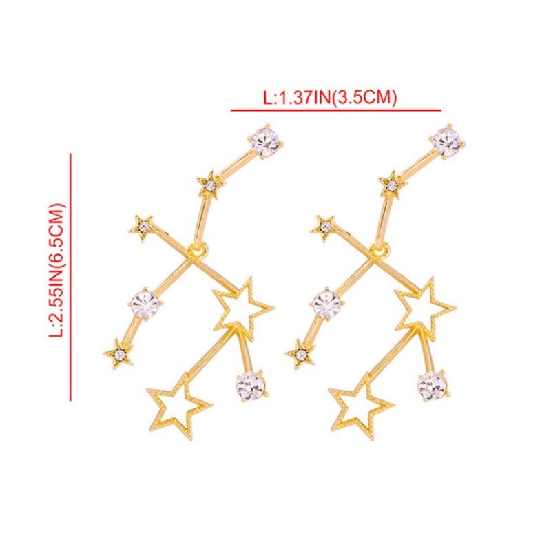 Star Alloy Prom Øreringe