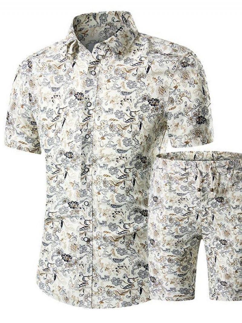 Bukser Floral Casual Herreoutfit