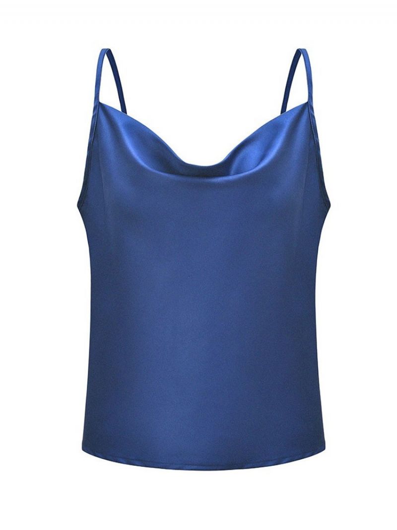 Sommer Polyester Spaghetti Stropper Standard Dame Tanktop