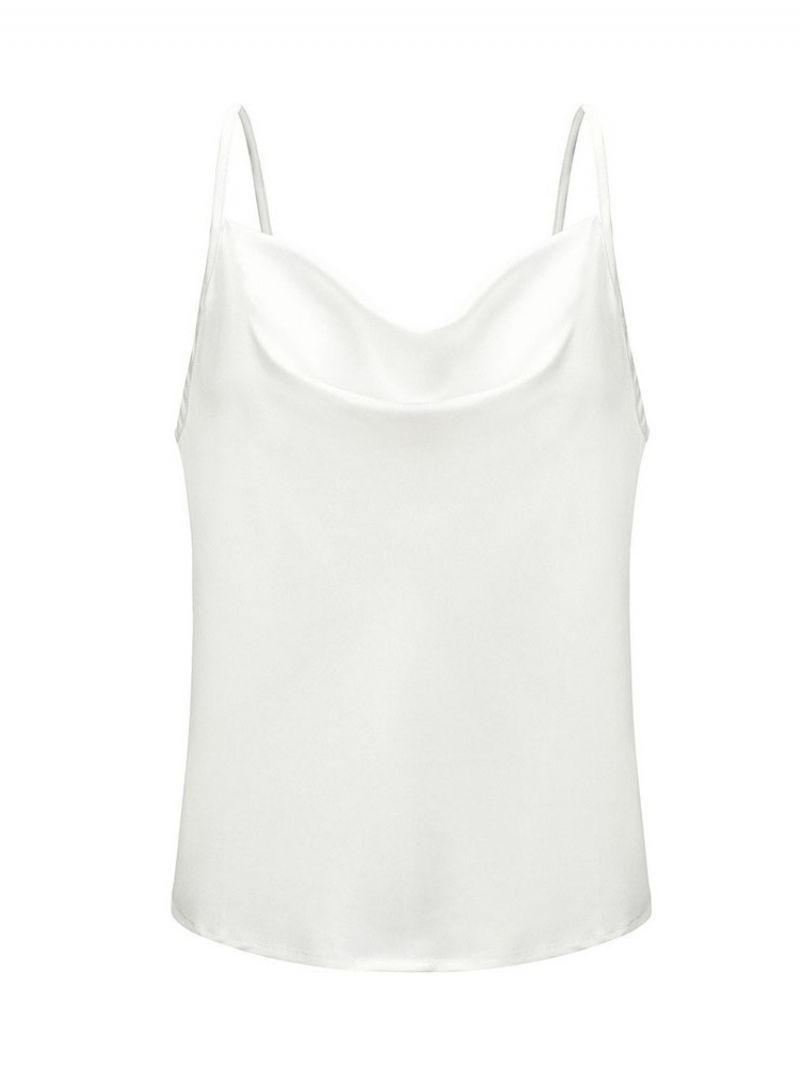 Sommer Polyester Spaghetti Stropper Standard Dame Tanktop