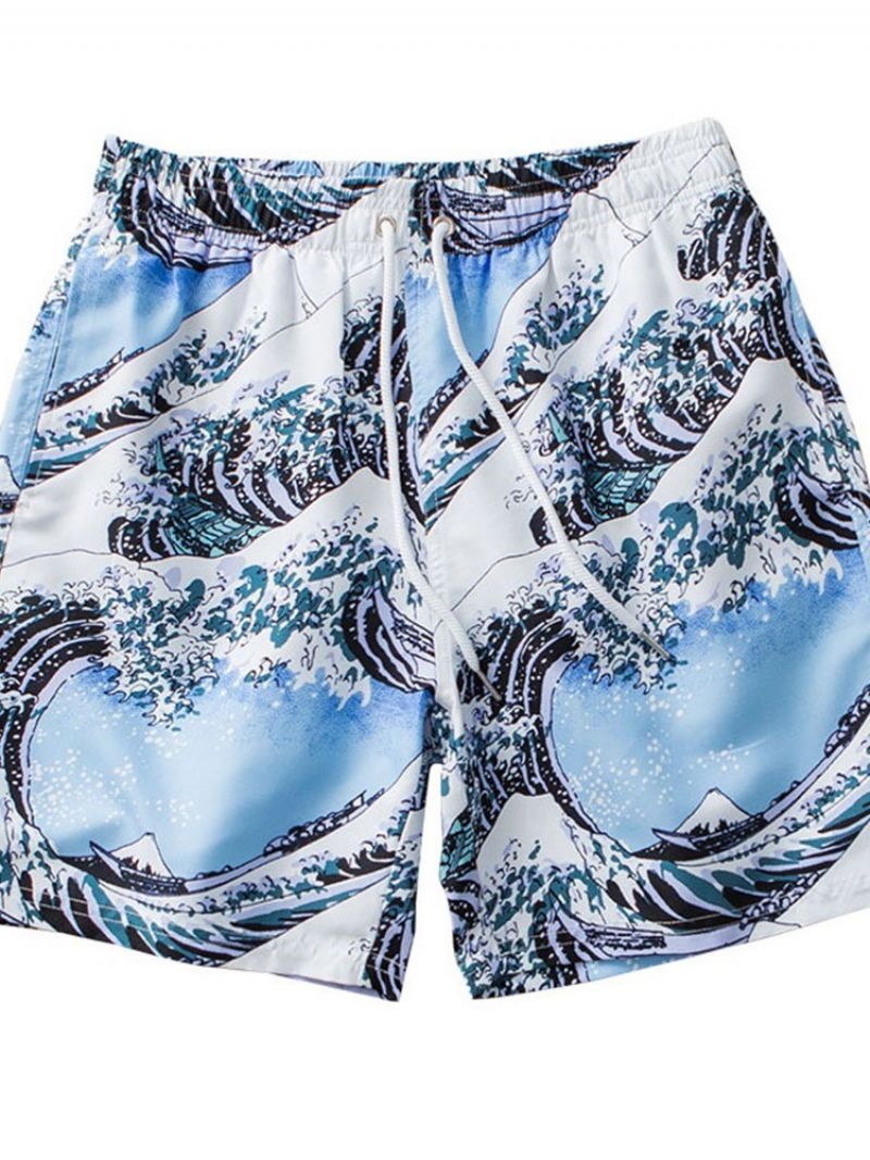 Lige Lomme Til Mænd Strandshorts