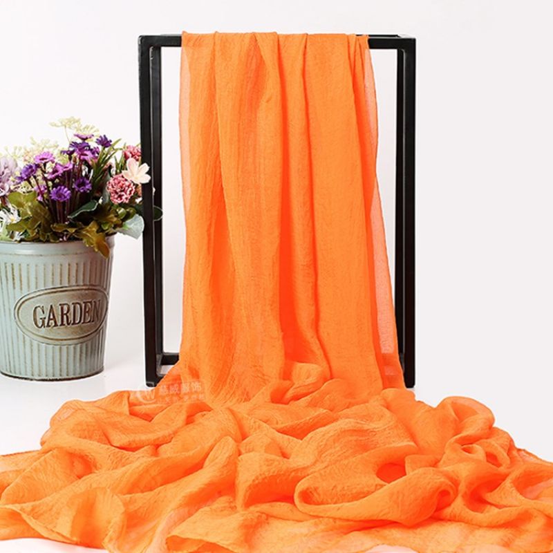 Chiffon Orange Tørklæde