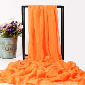 Chiffon Orange Tørklæde