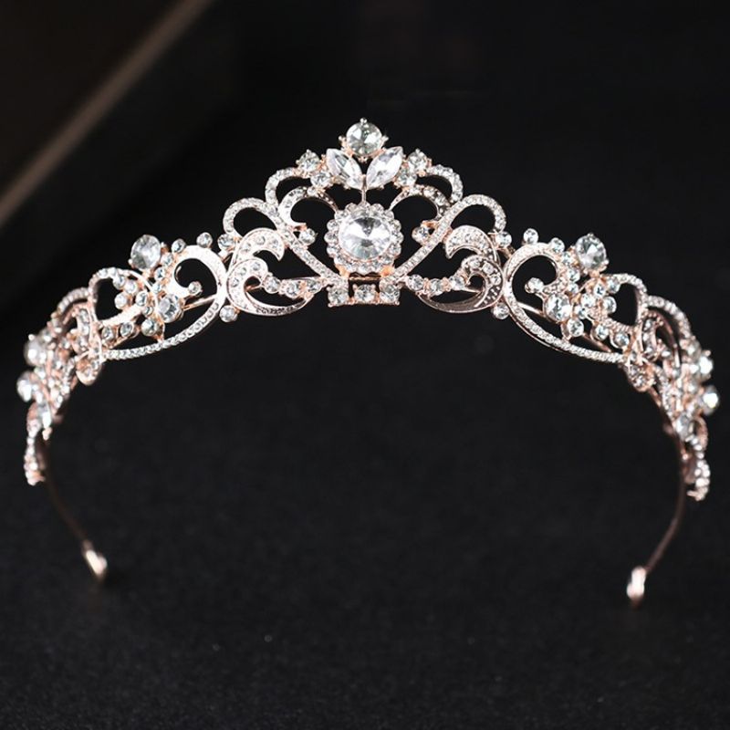 Diamante Brude Bryllup Tiara