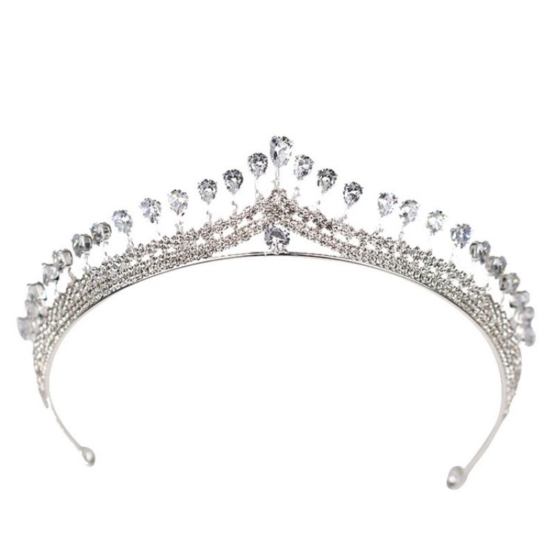 Luksus Krystal Bryllup Tiara