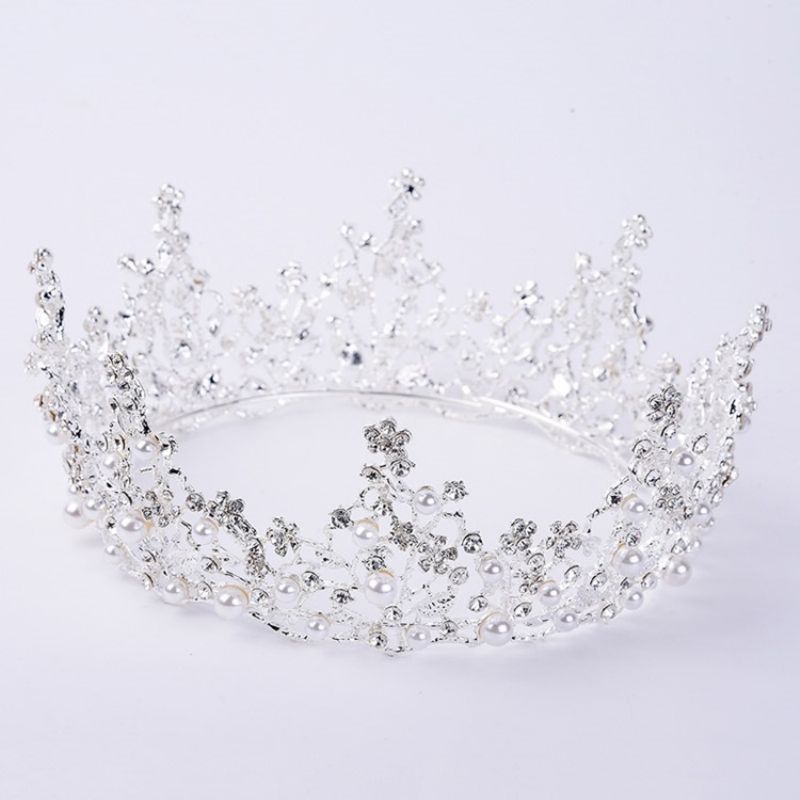 Wedding Pearl Tiara Hårtilbehør