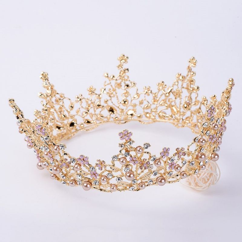 Wedding Pearl Tiara Hårtilbehør