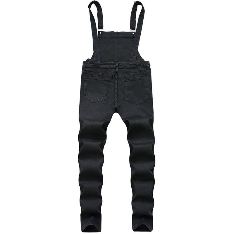 Lige Europæiske Mænds Jumpsuits Overalls I Fuld Længde