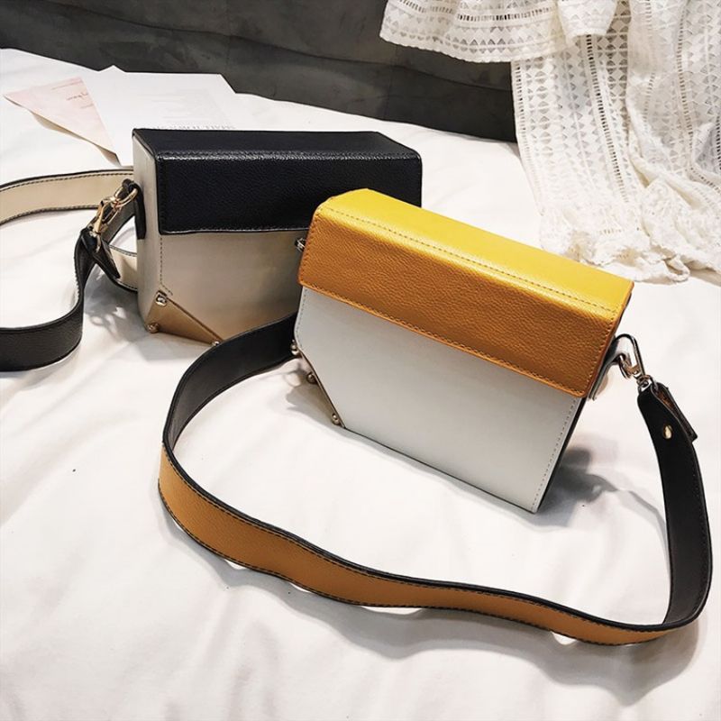 Color Block Nitte Medium Crossbody Taske