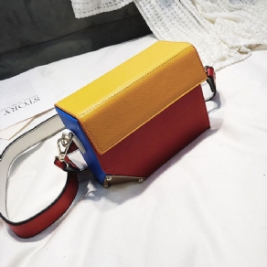 Color Block Nitte Medium Crossbody Taske