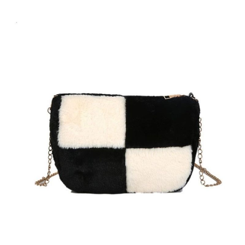 Color Block Saddle Crossbody Tasker