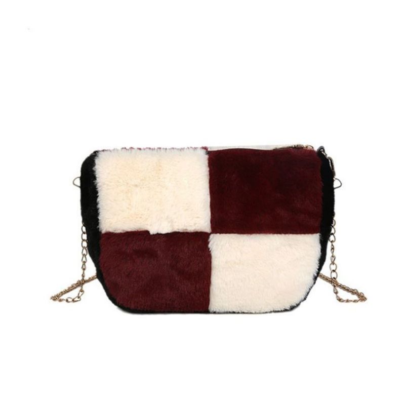 Color Block Saddle Crossbody Tasker