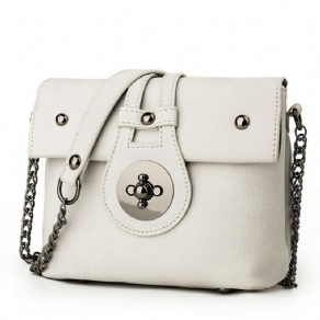 Erircdress Candy Color Latch Mini Crossbody-Taske