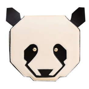 Hyggelig Tegneserie Panda Shape Crossbody Taske