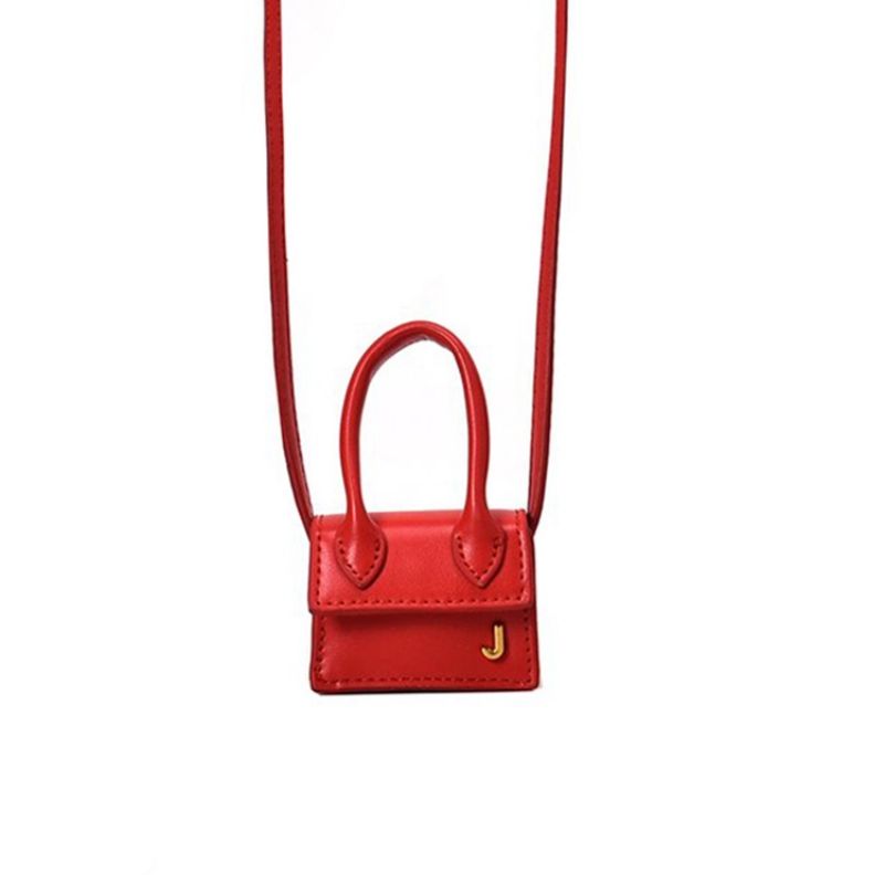 Mini Plain Square Crossbody Taske