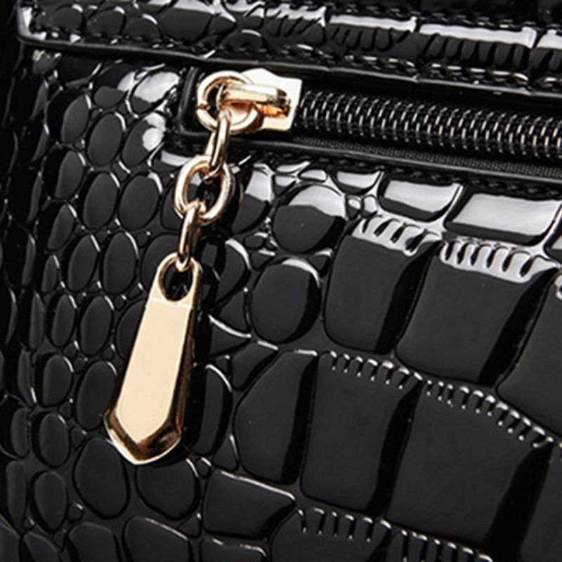 Mode Pu Alligator Crossbody Dametasker