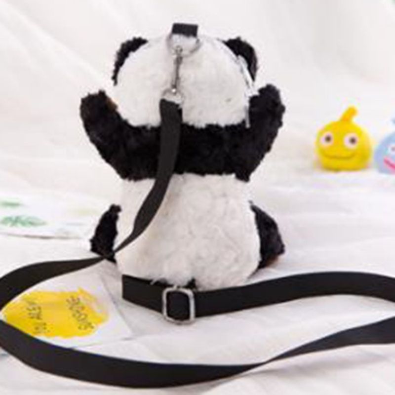 Nylon Panda Crossbody Tasker