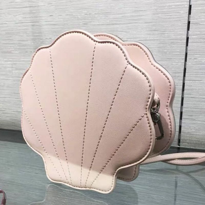 Pailletter Pu Shell Crossbody Tasker