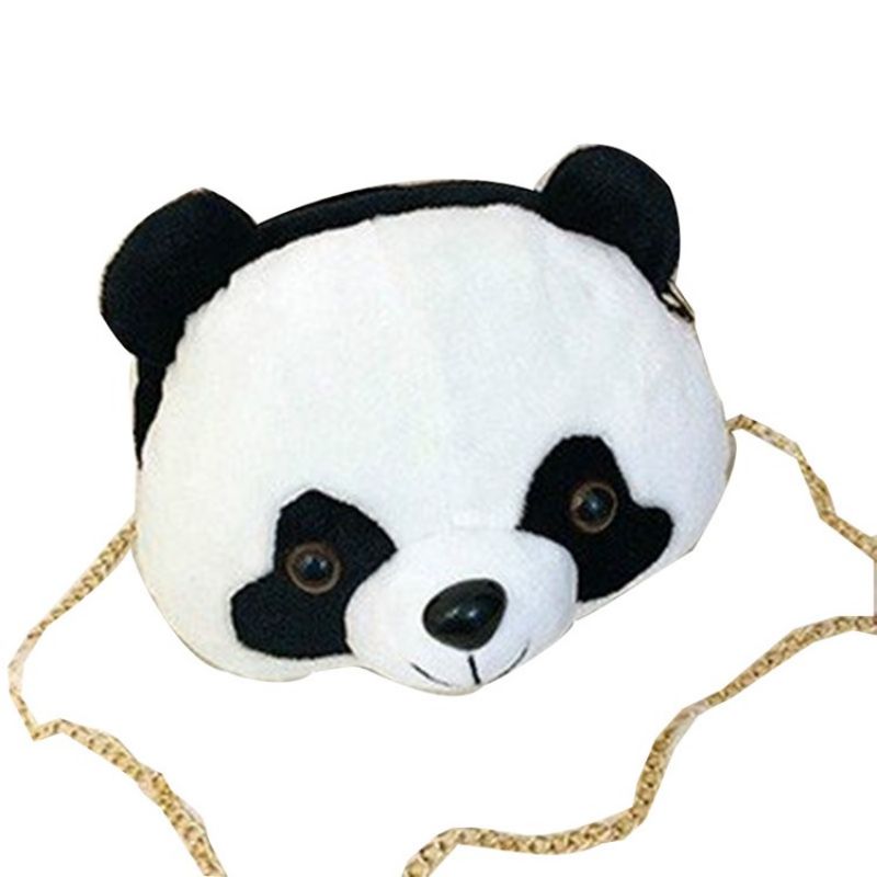 Panda Polyester Chain Crossbody Tasker