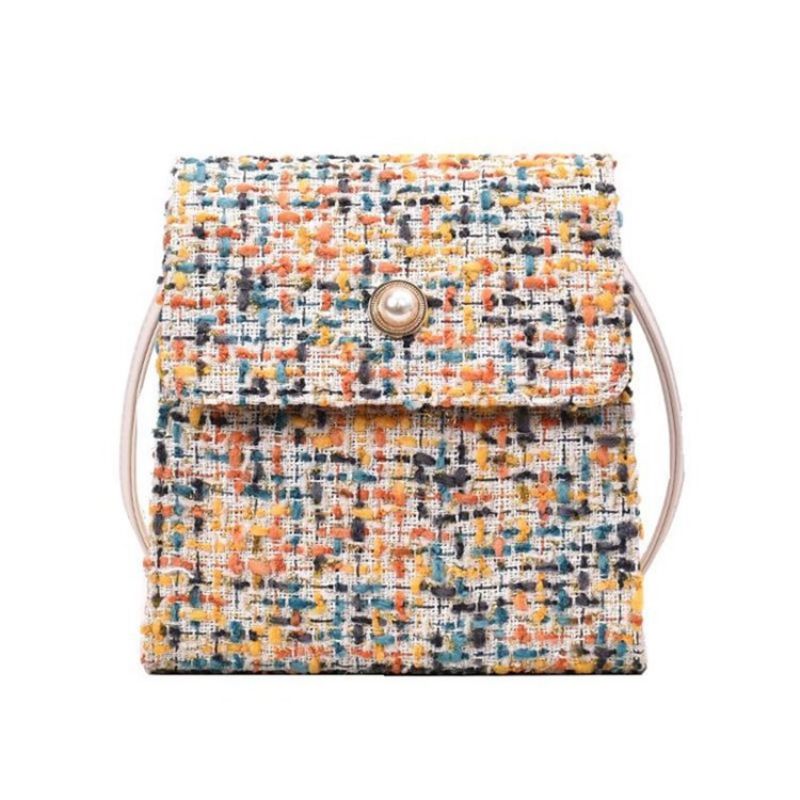 Perler Rektangel Crossbody Tasker