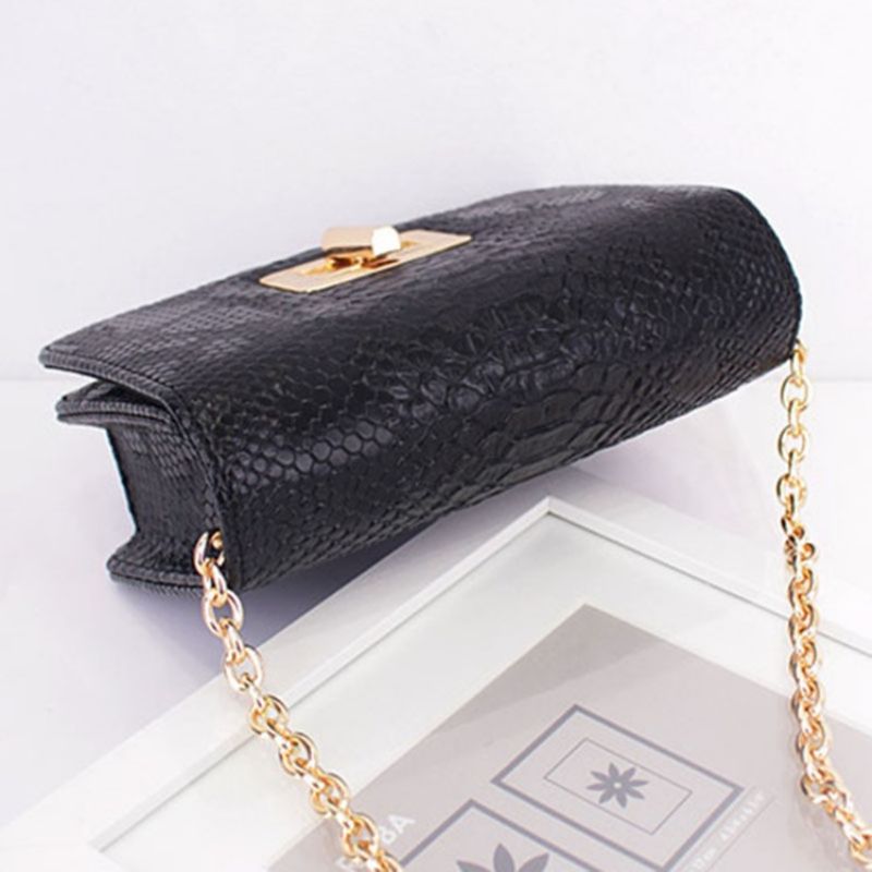 Retro Serpentine Chain Crossbody-Taske