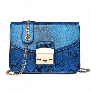 Serpentine Tråd Rektangel Crossbody Tasker