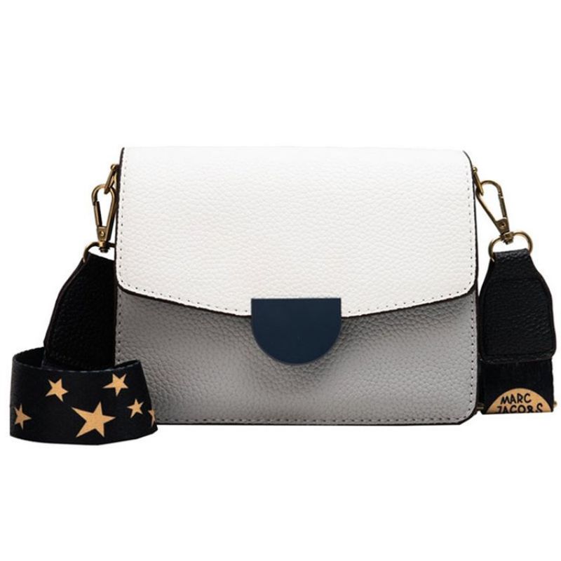 Tråd Pu Square Star Crossbody Taske