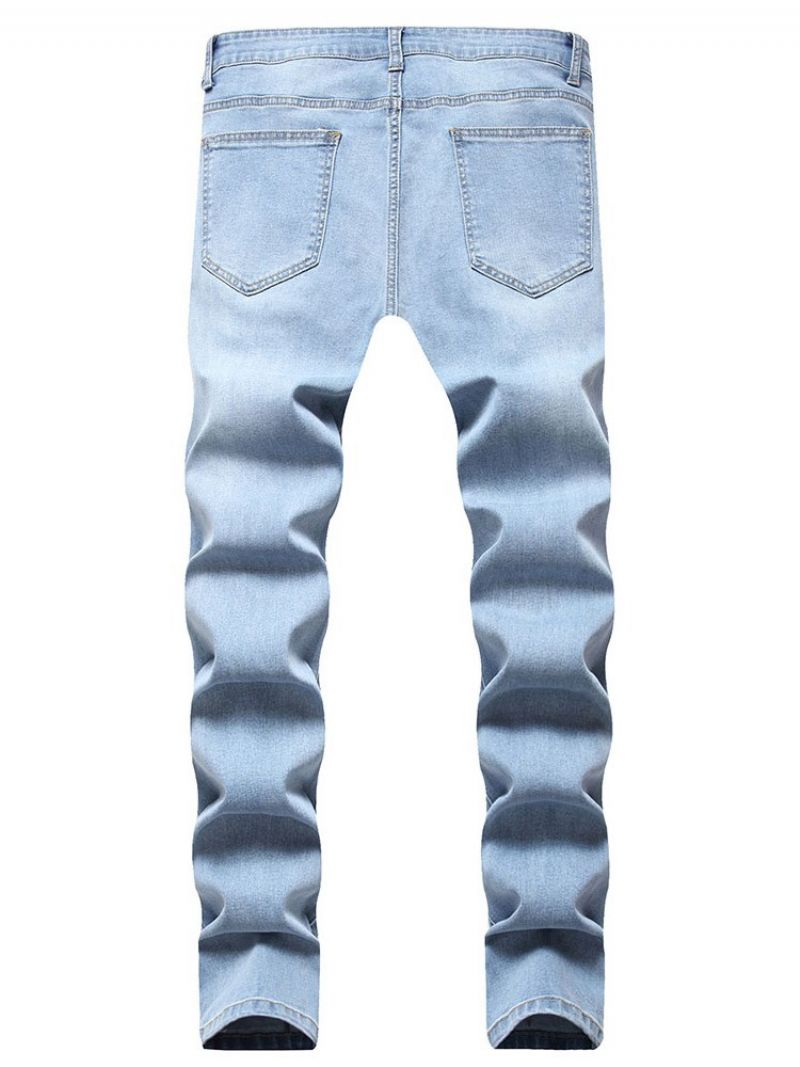 Almindeligt Blyantbukser European Zipper Jeans