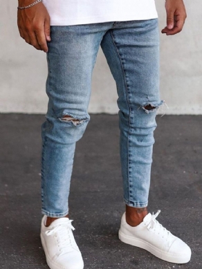 Almindeligt Blyantbukser European Zipper Jeans