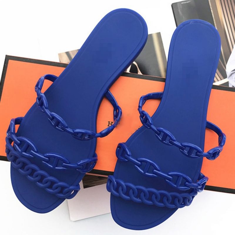 Slip-On Chain Flip Flop Almindelige Hjemmesko