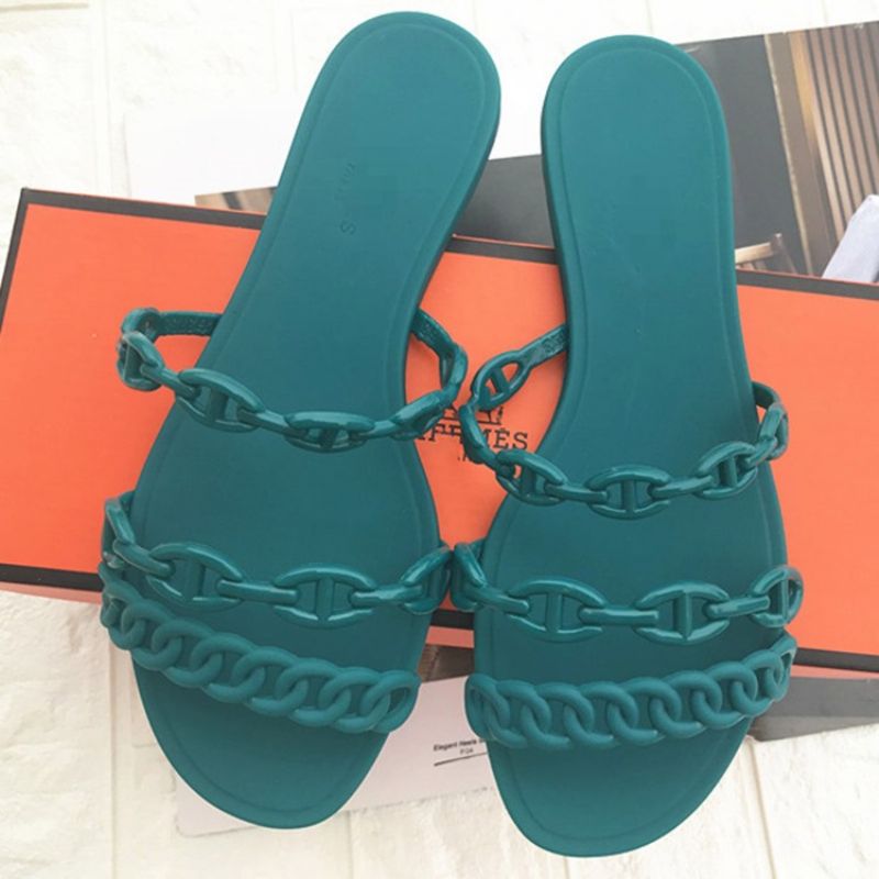 Slip-On Chain Flip Flop Almindelige Hjemmesko