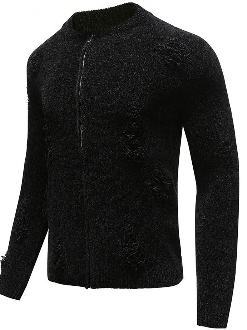 Standard Almindelig Rund Hals Europæisk Slim Sweater