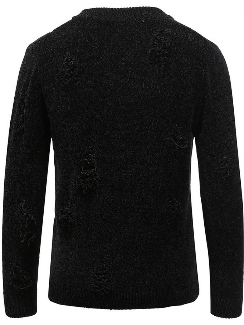 Standard Almindelig Rund Hals Europæisk Slim Sweater