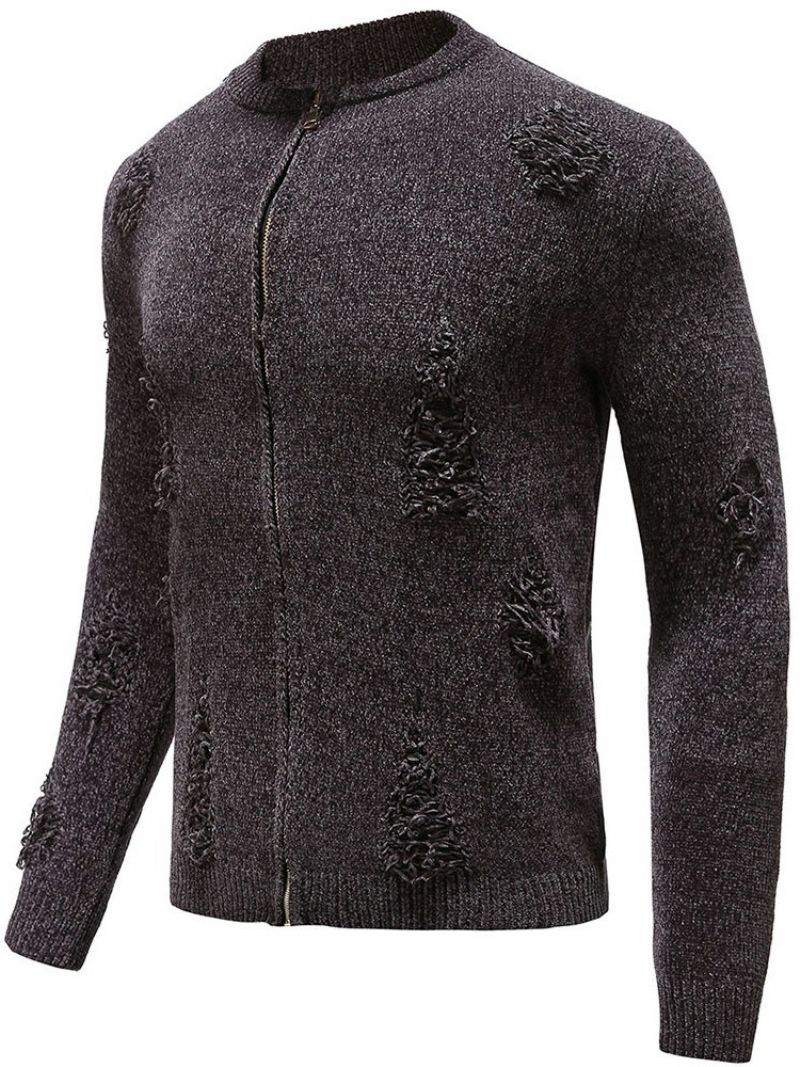 Standard Almindelig Rund Hals Europæisk Slim Sweater