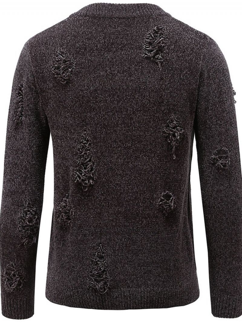 Standard Almindelig Rund Hals Europæisk Slim Sweater