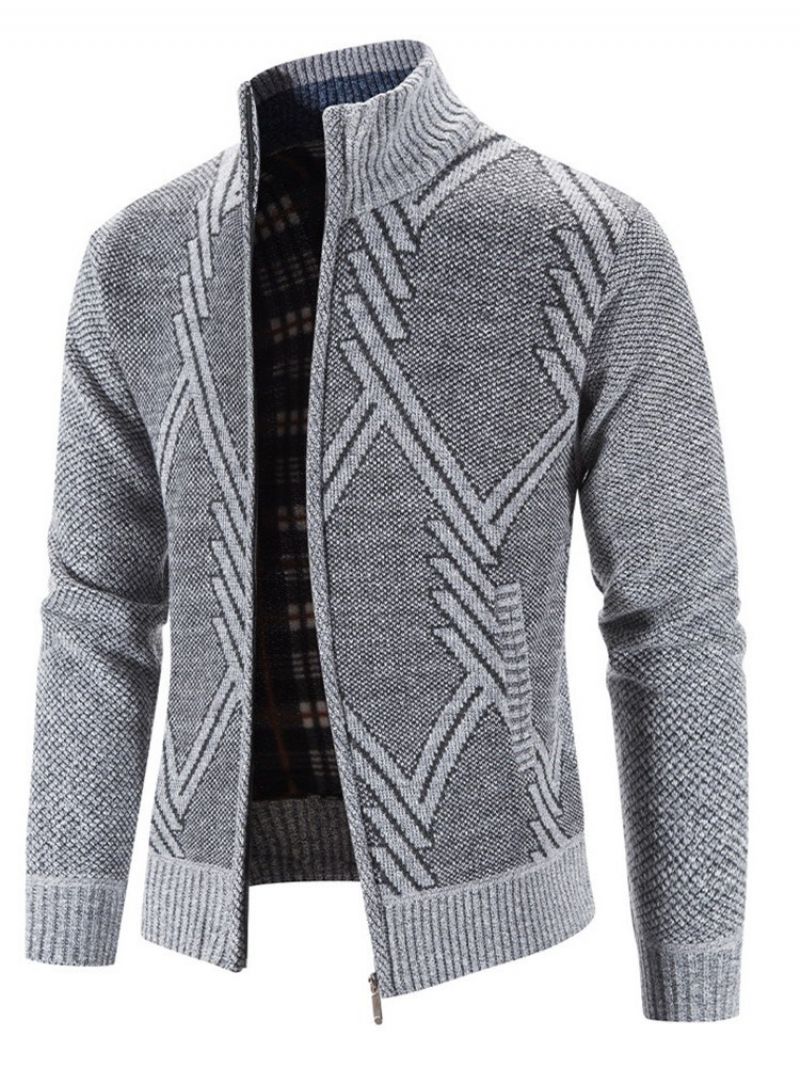 Standardtråd Color Block Casual Slim Sweater