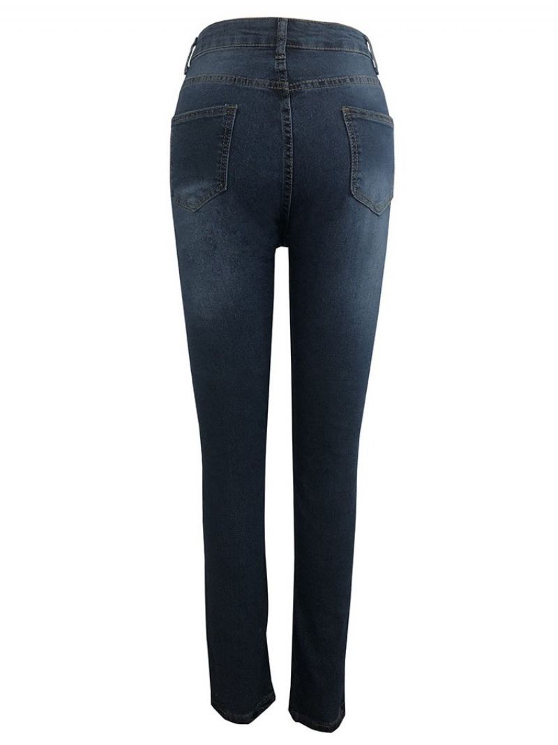 Lomme Lynlås Blyantbukser Skinny Jeans