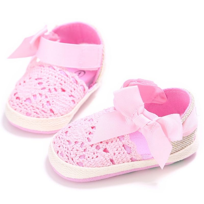 Bowknot Velcro Toddler Sko