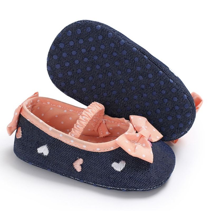 Broderi Polka Dot Toddler Sko