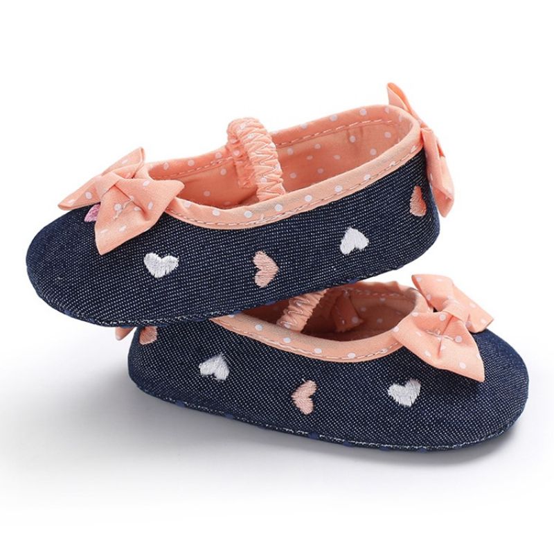 Broderi Polka Dot Toddler Sko