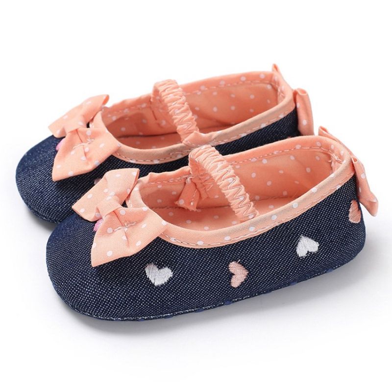 Broderi Polka Dot Toddler Sko