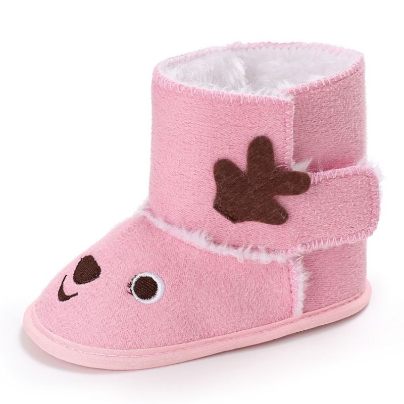 Broderi Slip-On Baby Booties