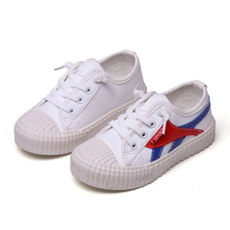 Color Block Thread Rund Toe Sneakers