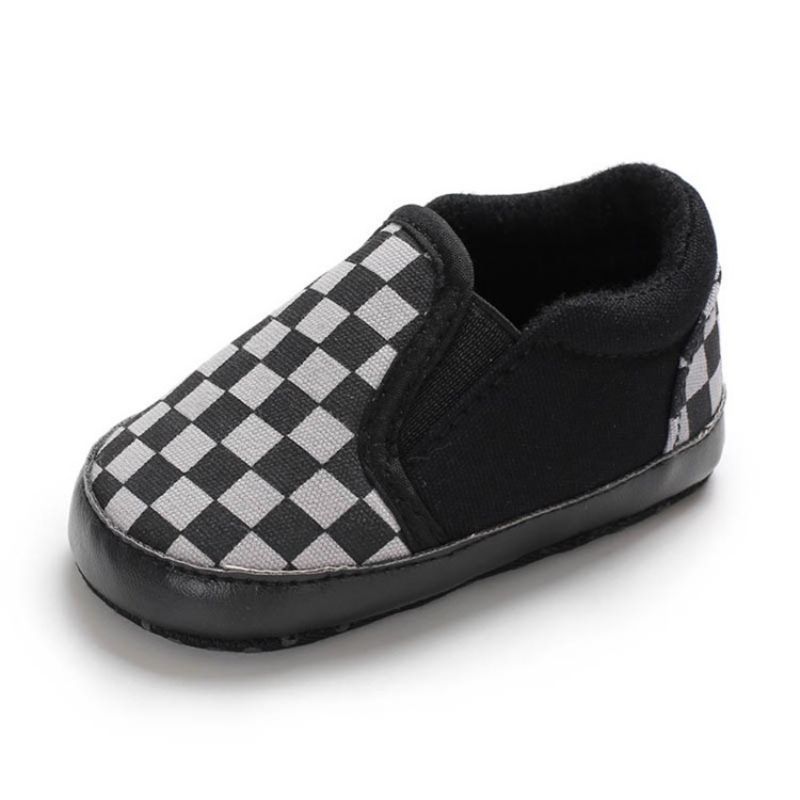 Plaid Slip-On Småbørn Sko