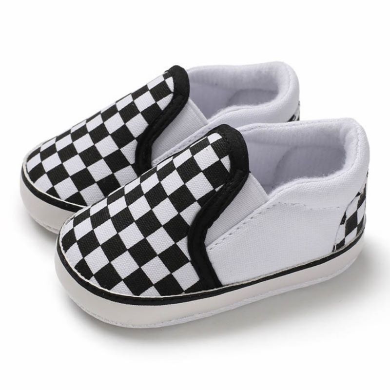 Plaid Slip-On Småbørn Sko