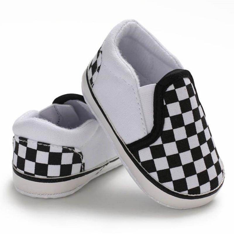 Plaid Slip-On Småbørn Sko