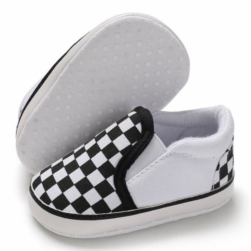 Plaid Slip-On Småbørn Sko