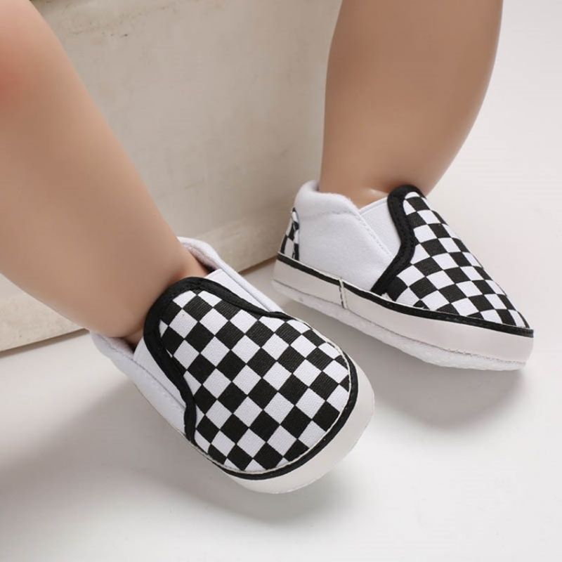 Plaid Slip-On Småbørn Sko