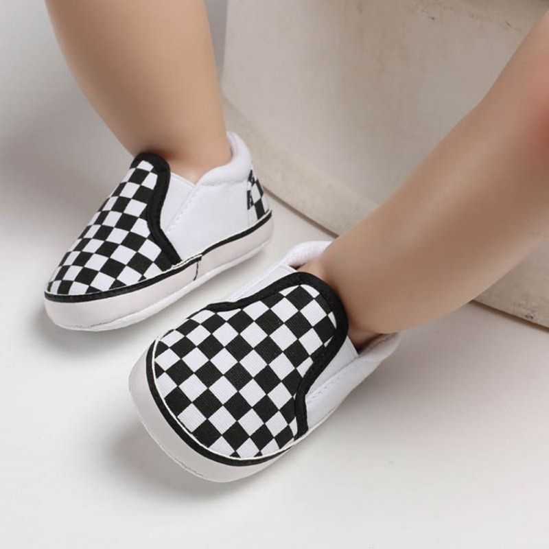 Plaid Slip-On Småbørn Sko