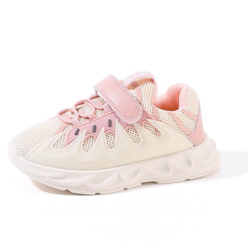 Søde Patchwork Rund Toe Baby Sneakers